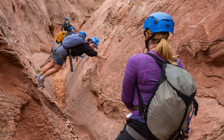 canyoneering adventure trip in the southwest